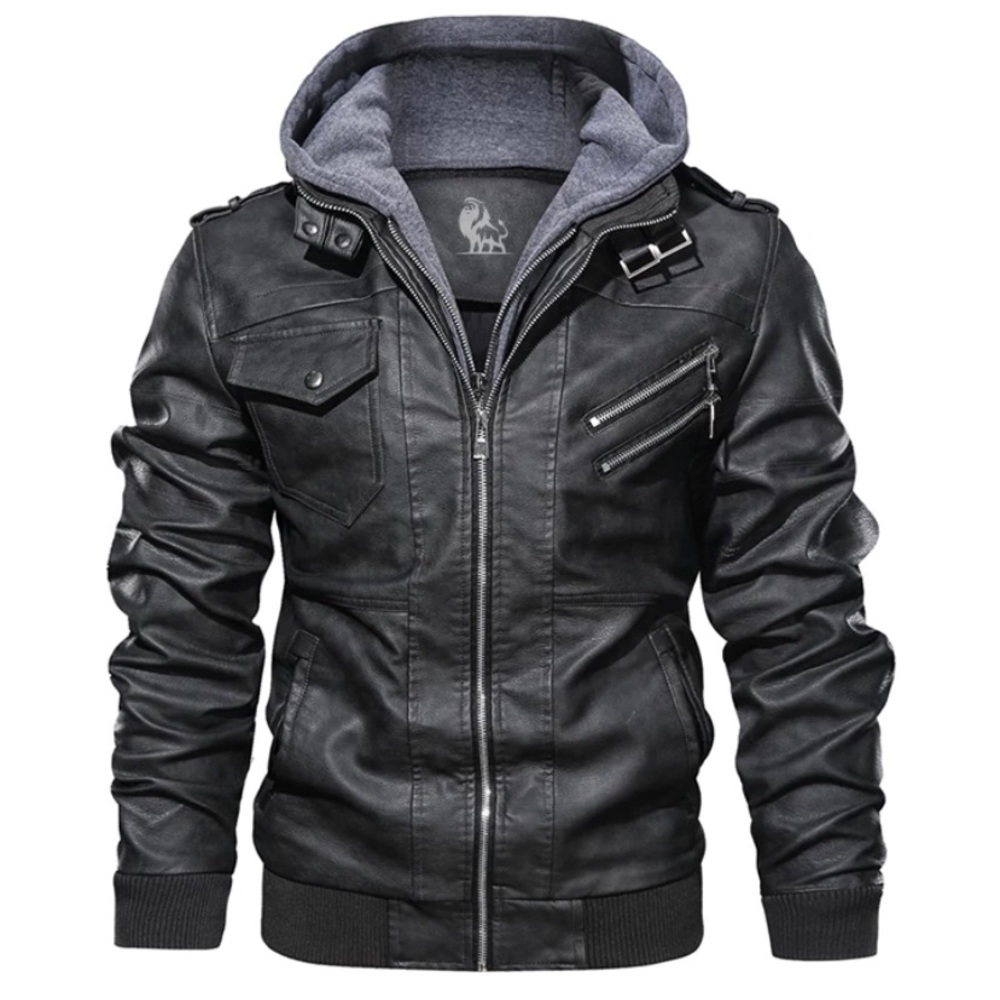 David Outerwear Vegan Leather Salvador Jacket. Size medium. Brand new